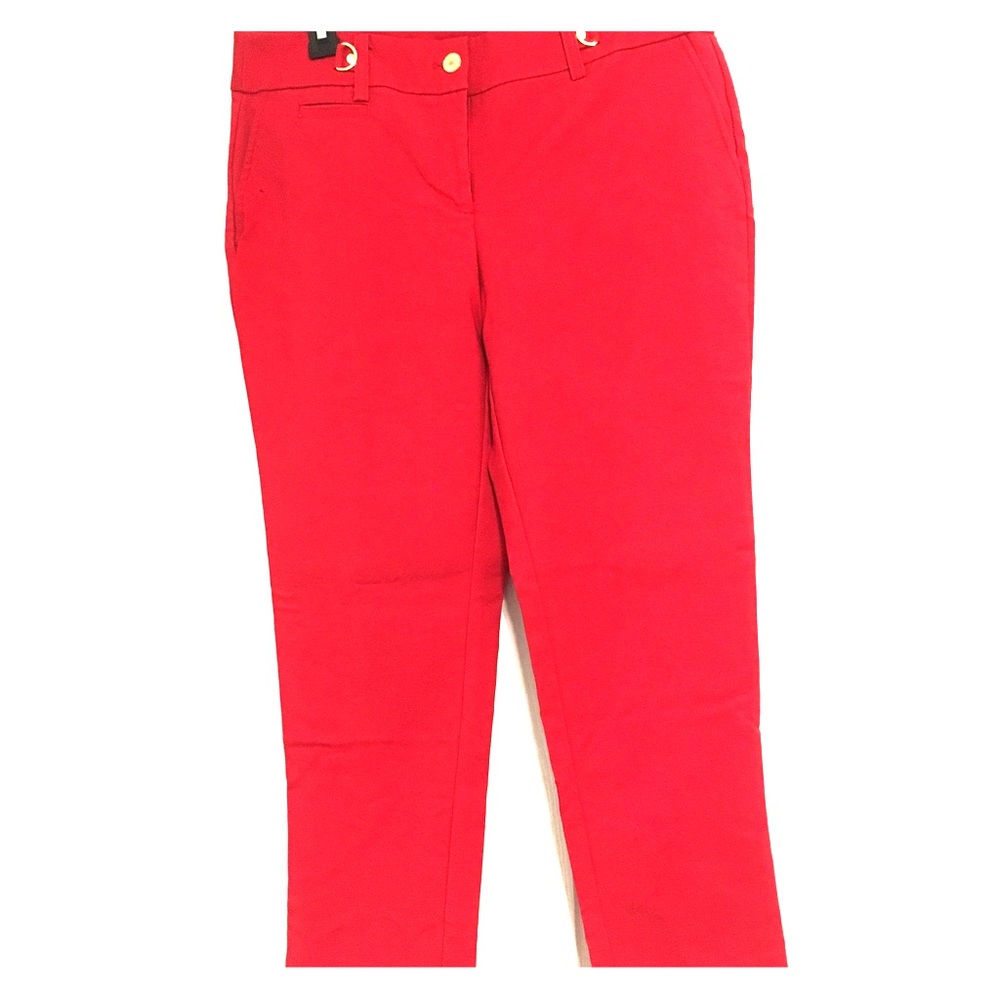 Red Anne Klein Dress Pants 10p
